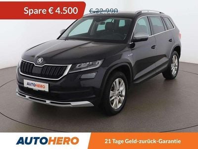 Schwarz Gebraucht 2021 Skoda Kodiaq Scout 4x4 SUV | € 28.490 (Superpreis)