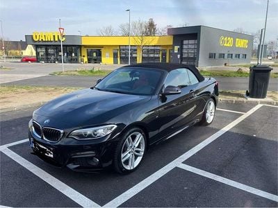Schwarz Gebraucht 2016 BMW 220 M Sport Cabrio | € 22.500 (Guter Preis)