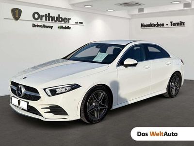 Weiss normal Gebraucht 2021 Mercedes A200 Limousine | € 27.990 (Etwas zu teuer)