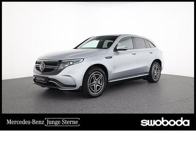 gebraucht Mercedes EQC400 4MATIC AMG Line LED NAVI AHK Distr. Geländewagen (Finanz.mögl.)