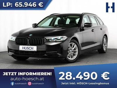 Gebraucht BMW 520 Sport Line 190 PS (139 kW) 2022 Schwarz Kombi