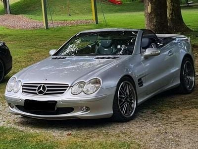 Gebraucht Mercedes SL500 306 PS (225 kW) 2002 Silber Cabrio