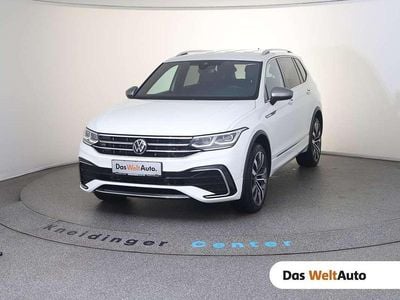 Gebraucht VW Tiguan Allspace R-line 200 PS (147 kW) 2022 Weiss  normal SUV