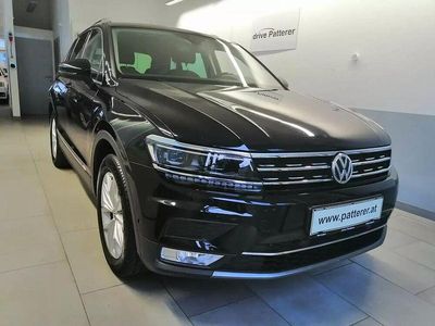 Schwarz metallicperleffektno Gebraucht 2017 VW Tiguan Highline SUV | € 23.990 (Etwas zu teuer)