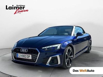 Dunkelblau metallic Gebraucht 2023 Audi A5 Cabriolet S-Line Cabrio | € 59.980