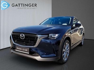 Gebraucht Mazda CX-60 200 PS (147 kW) 2023 Blau deep crystal blue  metallic SUV