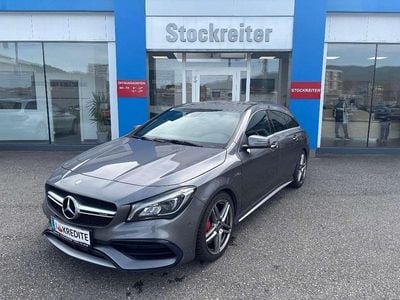 Grau Gebraucht 2017 Mercedes CLA45 AMG Shooting Brake AMG Kombi | € 32.990