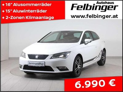 Gebraucht Seat Leon Reference 86 PS (63 kW) 2014 Weiß Coupé