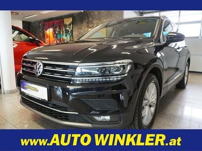 Schwarz Gebraucht 2017 VW Tiguan Highline SUV | € 17.770 (Fairer Preis)
