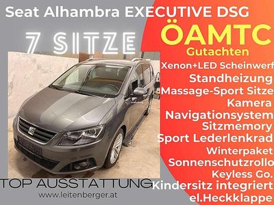gebraucht Seat Alhambra Executive 2,0 TDI CR DSG Bi-Xenon, Massage, Kam...