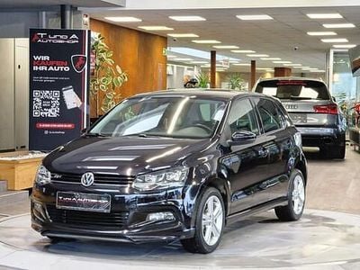 Gebraucht VW Polo R-line 60 PS (44 kW) 2015 Schwarz Limousine