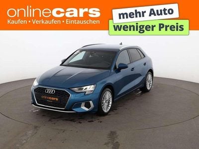 Gebraucht Audi A3 Advanced 110 PS (80 kW) 2021 Blau Limousine