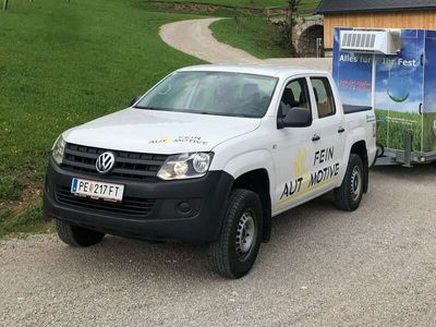 gebraucht VW Amarok DoubleCab/TDI/4x4/13700€ Netto/AHK/KEIN Biturbo