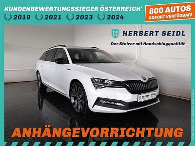 Weiß Gebraucht 2022 Skoda Superb SportLine Kombi | € 26.880 (Etwas zu teuer)