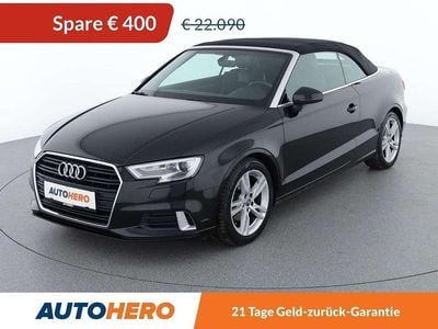 Schwarz Gebraucht 2017 Audi A3 Cabriolet Sport Cabrio | € 21.690 (Fairer Preis)