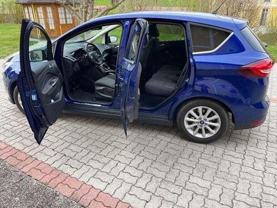 Gebraucht Ford C-MAX Titanium 95 PS (69 kW) 2017 Blau Van / Kleinbus
