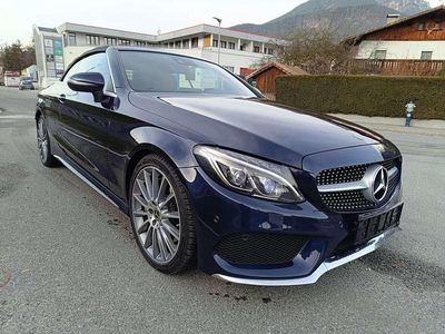 Blau Gebraucht 2017 Mercedes C250 Cabrio | € 32.900
