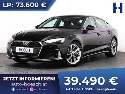 gebraucht Audi A5 Sportback 45 TFSI quattro adv. MATRIX STHZ AHK -46%