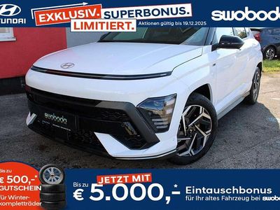Atlas white weiß Neu 2025 Hyundai Kona N Line SUV | € 34.230 (Fairer Preis)