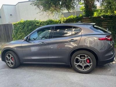 Grau Gebraucht 2019 Alfa Romeo Stelvio Super SUV | € 29.900 (Superpreis)