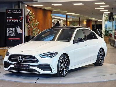 Weiß Gebraucht 2023 Mercedes C200 AMG Limousine | € 46.480 (Teuer)