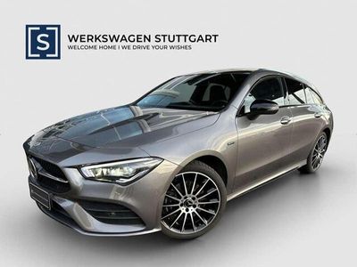 Grau Gebraucht 2021 Mercedes CLA250e Shooting Brake AMG Kombi | € 34.955 (Etwas zu teuer)