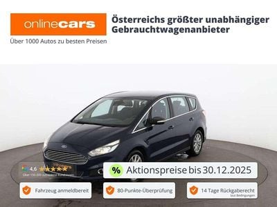 Blau Gebraucht 2017 Ford S-MAX Titanium Van / Kleinbus | € 6.990 (Superpreis)