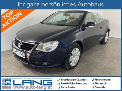 Gebraucht VW Eos 140 PS (102 kW) 2007 Mitternachtsblau metallic Cabrio