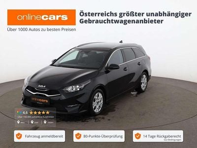 gebraucht Kia Ceed Sportswagon / cee'd 1.4 Silber Aut RADAR NAVI R-CAM ASSIST