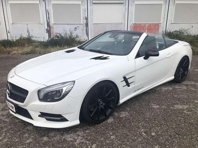 Gebraucht Mercedes SL350 AMG 306 PS (225 kW) 2012 Weiß Cabrio