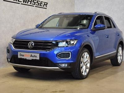 Gebraucht VW T-Roc Sport 150 PS (110 kW) 2021 Mittelblau  metallic SUV