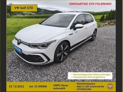Weiß Gebraucht 2022 VW Golf VIII GTD Limousine | € 33.900 (Fairer Preis)