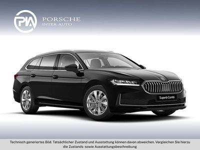 Gebraucht Skoda Superb Selection 150 PS (110 kW) 2025 Schwarz  metallic Kombi