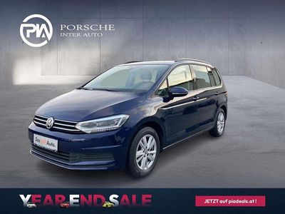 Dunkelblau metallic Gebraucht 2020 VW Touran Comfortline Van / Kleinbus | € 26.990 (Teuer)