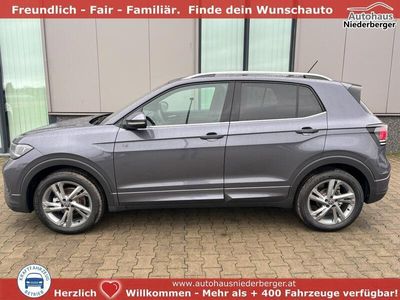 gebraucht VW T-Cross - LIFE 1.0 TSI 115PS, 16" Alu, Parksensoren vo/hi, LED-Scheinwerfer, Radio Composition 8", App-Connect, Klima, M-Lederlenkrad, Digitales Cockpit, Müdigkeitserkennung, Verkehrszeichenerkennung, Dachreling, Lane Assist, Armlehne vorn