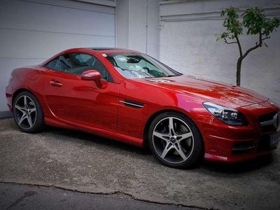 Gebraucht Mercedes SLK350 AMG 306 PS (225 kW) 2014 Rot Cabrio