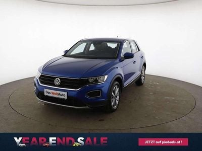Dunkelblau metallic Gebraucht 2021 VW T-Roc Design SUV | € 26.950 (Guter Preis)