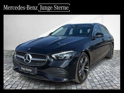 gebraucht Mercedes C200 T-Modell MBUX Navi RKam PTS Shz LED eHeck