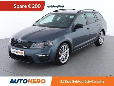 Grau Gebraucht 2016 Skoda Octavia RS Kombi | € 19.790 (Etwas zu teuer)