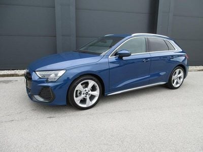 Gebraucht Audi A3 S-Line 116 PS (85 kW) 2024 Mittelblau  metallic Limousine
