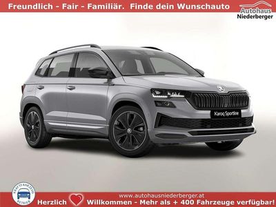 Silber Neu 2025 Skoda Karoq SportLine SUV | € 37.162 (Guter Preis)