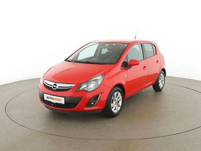 Rot Gebraucht 2014 Opel Corsa Edition Limousine | € 7.090 (Etwas zu teuer)