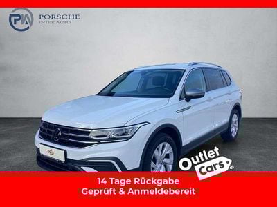 Gebraucht VW Tiguan Allspace Life 150 PS (110 kW) 2022 Weiss  normal SUV
