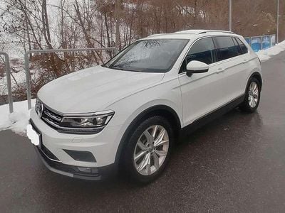 Gebraucht VW Tiguan Highline 190 PS (139 kW) 2018 Weiß SUV