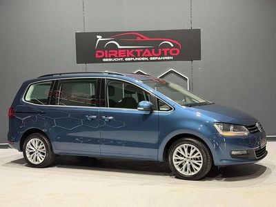 Gebraucht VW Sharan Comfortline 150 PS (110 kW) 2016 Blau Van / Kleinbus