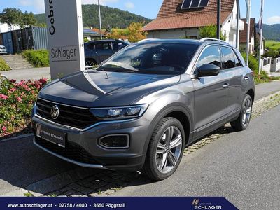 Dunkelgrau metallic Gebraucht 2021 VW T-Roc Sport SUV | € 25.990 (Etwas zu teuer)