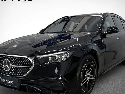 Obsidianschwarz metallic Gebraucht 2024 Mercedes E220 Advanced Kombi | € 64.900 (Teuer)