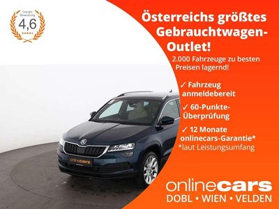 Blau Gebraucht 2022 Skoda Karoq Style SUV | € 28.390 (Guter Preis)