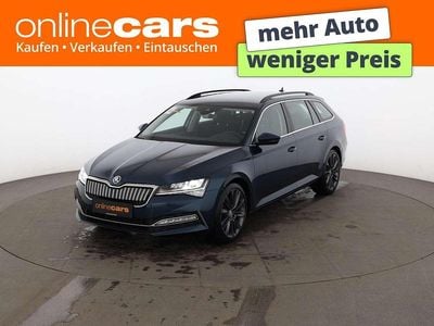 Gebraucht Skoda Superb Ambition 156 PS (114 kW) 2020 Blau Kombi