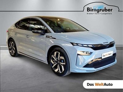 Mittelgrau normal Neu 2025 Skoda Enyaq iV SportLine SUV | € 52.490 (Fairer Preis)